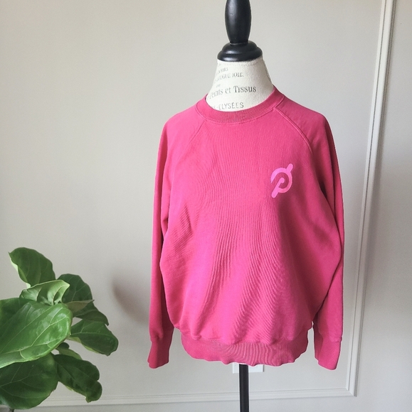 Spiritual Gangster Pink Peloton sweatshirt size M - Picture 1 of 9